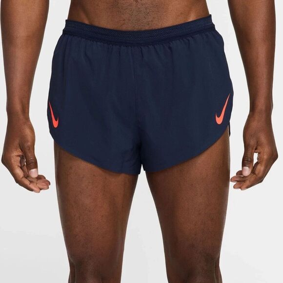Nike AeroSwift ADV 2" Brief-Lined Racing Shorts Navy Blue FN3349-451 Men XXL NEW - Picture 1 of 9